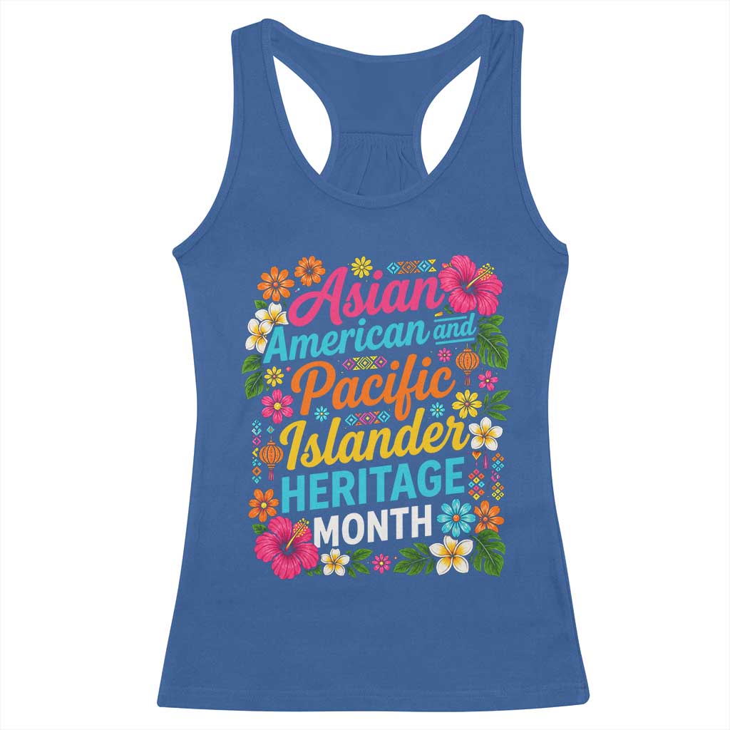 AAPI Asian American and Pacific Islander Heritage Month Racerback Tank Top