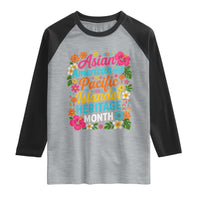 AAPI Asian American and Pacific Islander Heritage Month Raglan Shirt