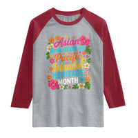 AAPI Asian American and Pacific Islander Heritage Month Raglan Shirt