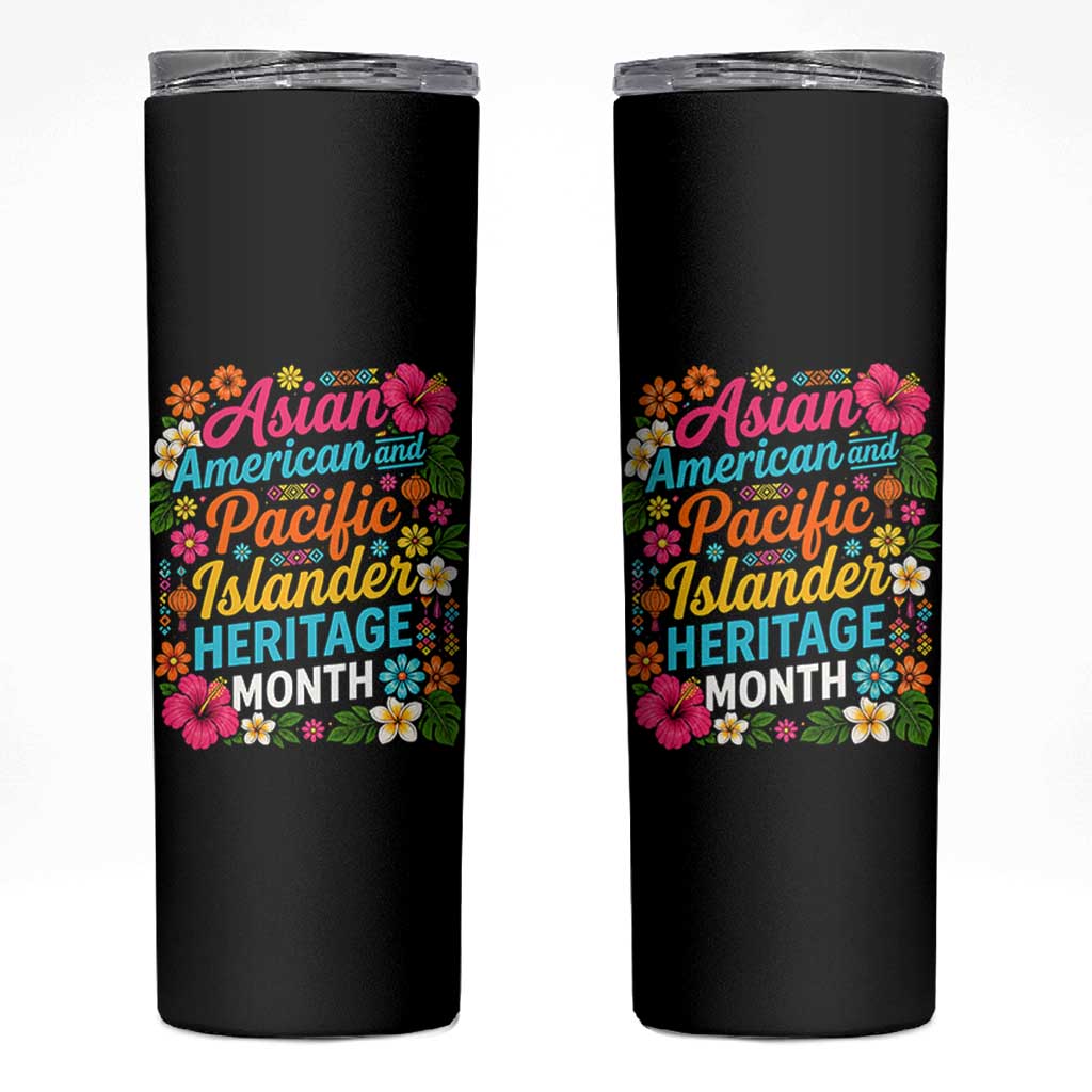 AAPI Asian American and Pacific Islander Heritage Month Skinny Tumbler