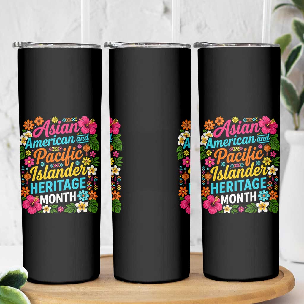 AAPI Asian American and Pacific Islander Heritage Month Skinny Tumbler