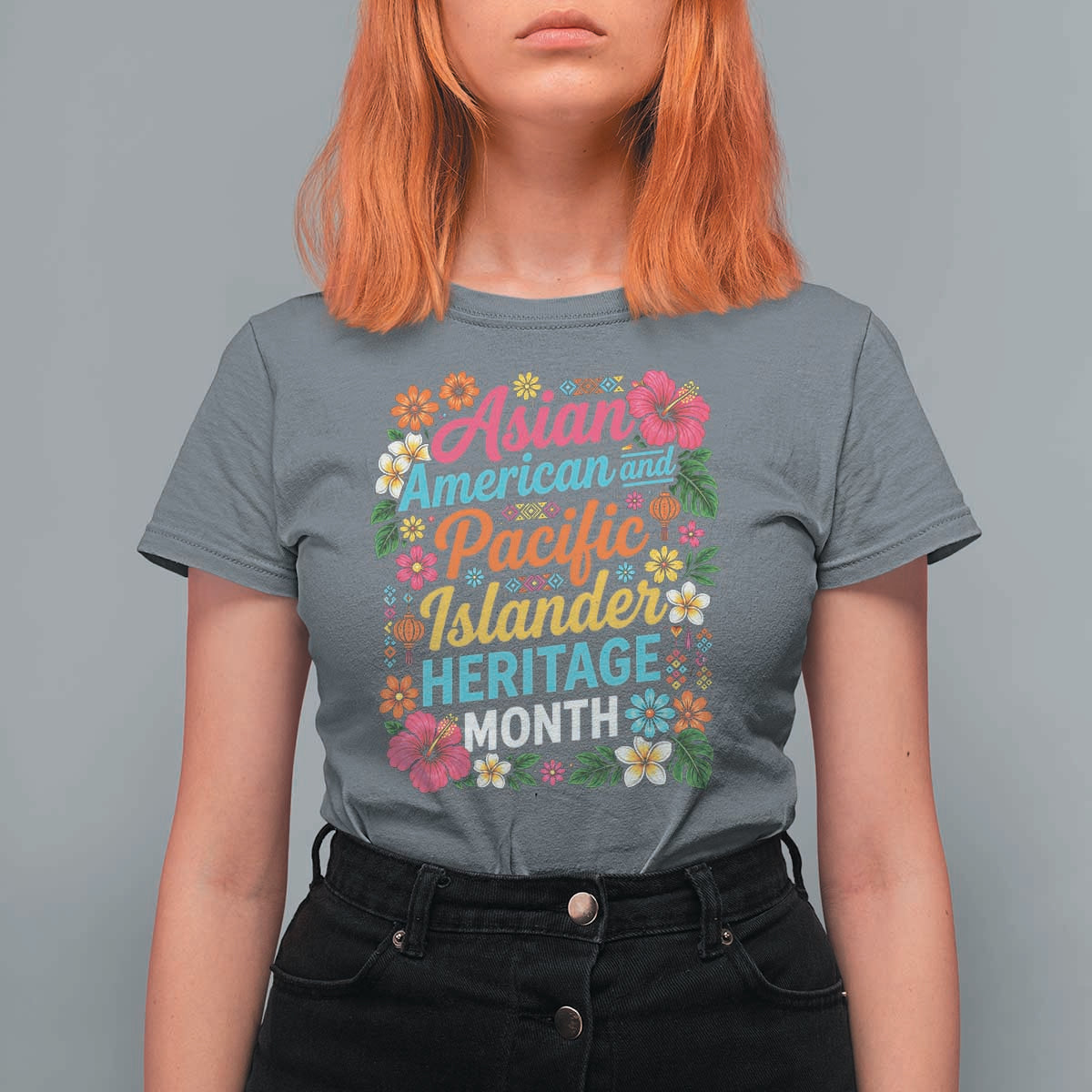 AAPI Asian American and Pacific Islander Heritage Month T Shirt For Women