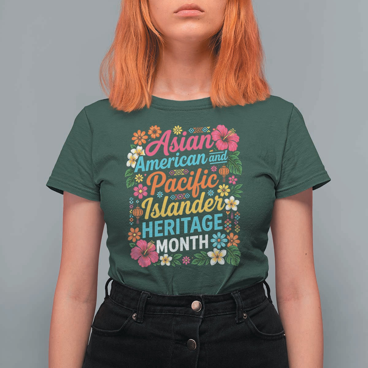 AAPI Asian American and Pacific Islander Heritage Month T Shirt For Women
