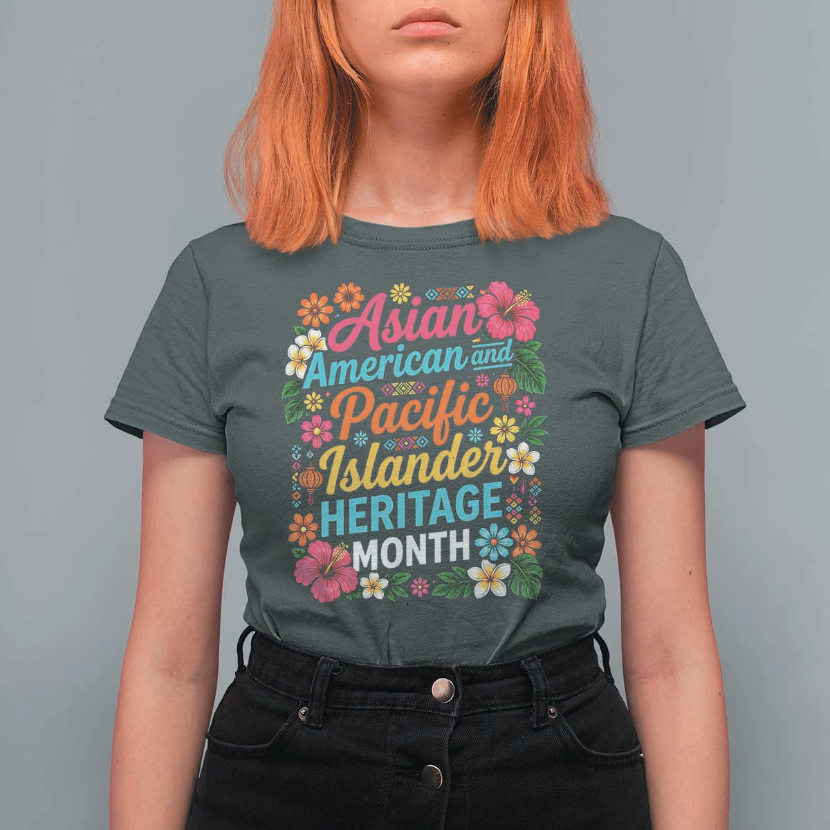 AAPI Asian American and Pacific Islander Heritage Month T Shirt For Women