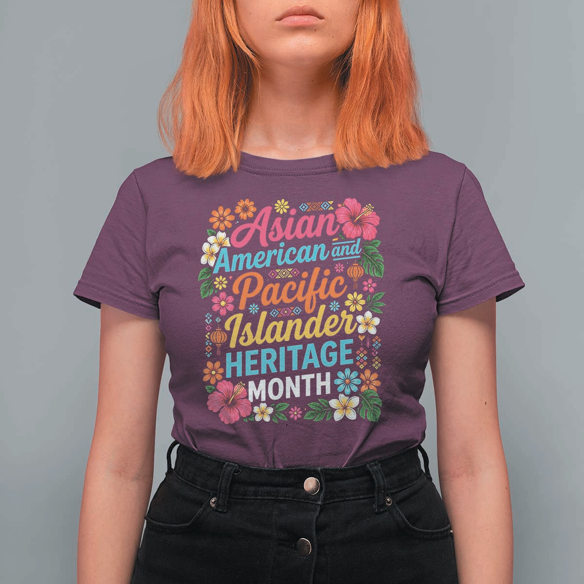 AAPI Asian American and Pacific Islander Heritage Month T Shirt For Women