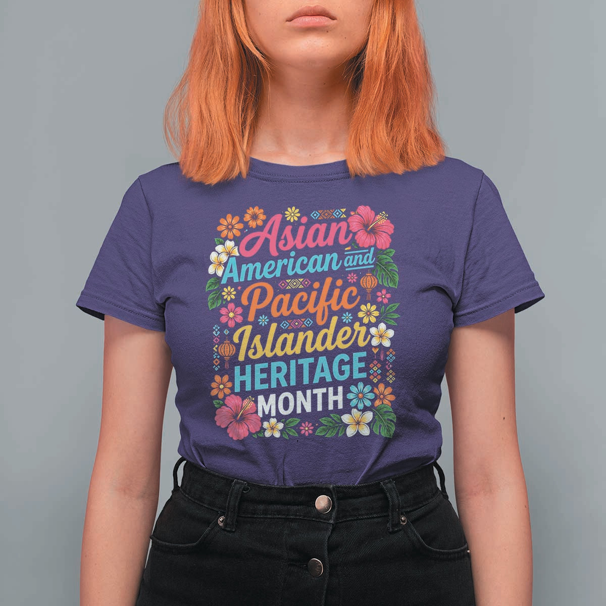 AAPI Asian American and Pacific Islander Heritage Month T Shirt For Women