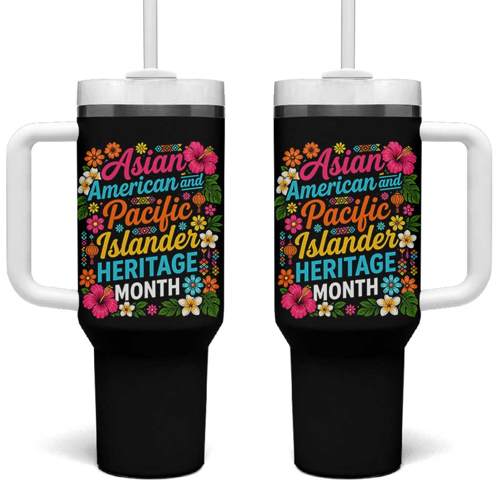 AAPI Asian American and Pacific Islander Heritage Month Tumbler With Handle