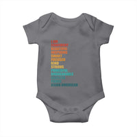 I Am Confident Beautiful Inspiring Asian American Baby Onesie AAPI Heritage Month