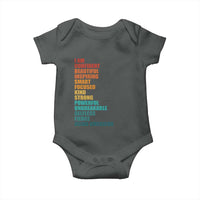 I Am Confident Beautiful Inspiring Asian American Baby Onesie AAPI Heritage Month