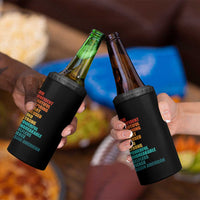 I Am Confident Beautiful Inspiring Asian American 4 in 1 Can Cooler Tumbler AAPI Heritage Month