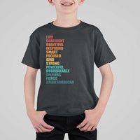 I Am Confident Beautiful Inspiring Asian American T Shirt For Kid AAPI Heritage Month