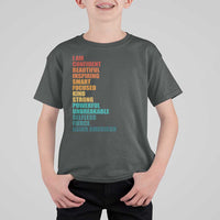 I Am Confident Beautiful Inspiring Asian American T Shirt For Kid AAPI Heritage Month