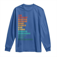 I Am Confident Beautiful Inspiring Asian American Long Sleeve Shirt AAPI Heritage Month
