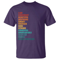 I Am Confident Beautiful Inspiring Asian American T Shirt AAPI Heritage Month
