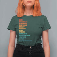 I Am Confident Beautiful Inspiring Asian American T Shirt For Women AAPI Heritage Month