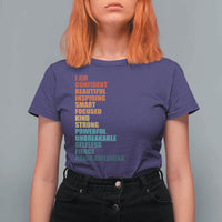 I Am Confident Beautiful Inspiring Asian American T Shirt For Women AAPI Heritage Month