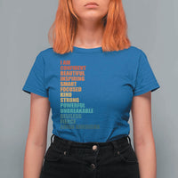 I Am Confident Beautiful Inspiring Asian American T Shirt For Women AAPI Heritage Month