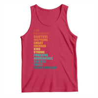 I Am Confident Beautiful Inspiring Asian American Tank Top AAPI Heritage Month