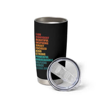 I Am Confident Beautiful Inspiring Asian American Tumbler Cup AAPI Heritage Month