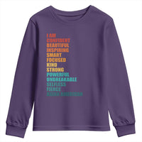 I Am Confident Beautiful Inspiring Asian American Youth Sweatshirt AAPI Heritage Month