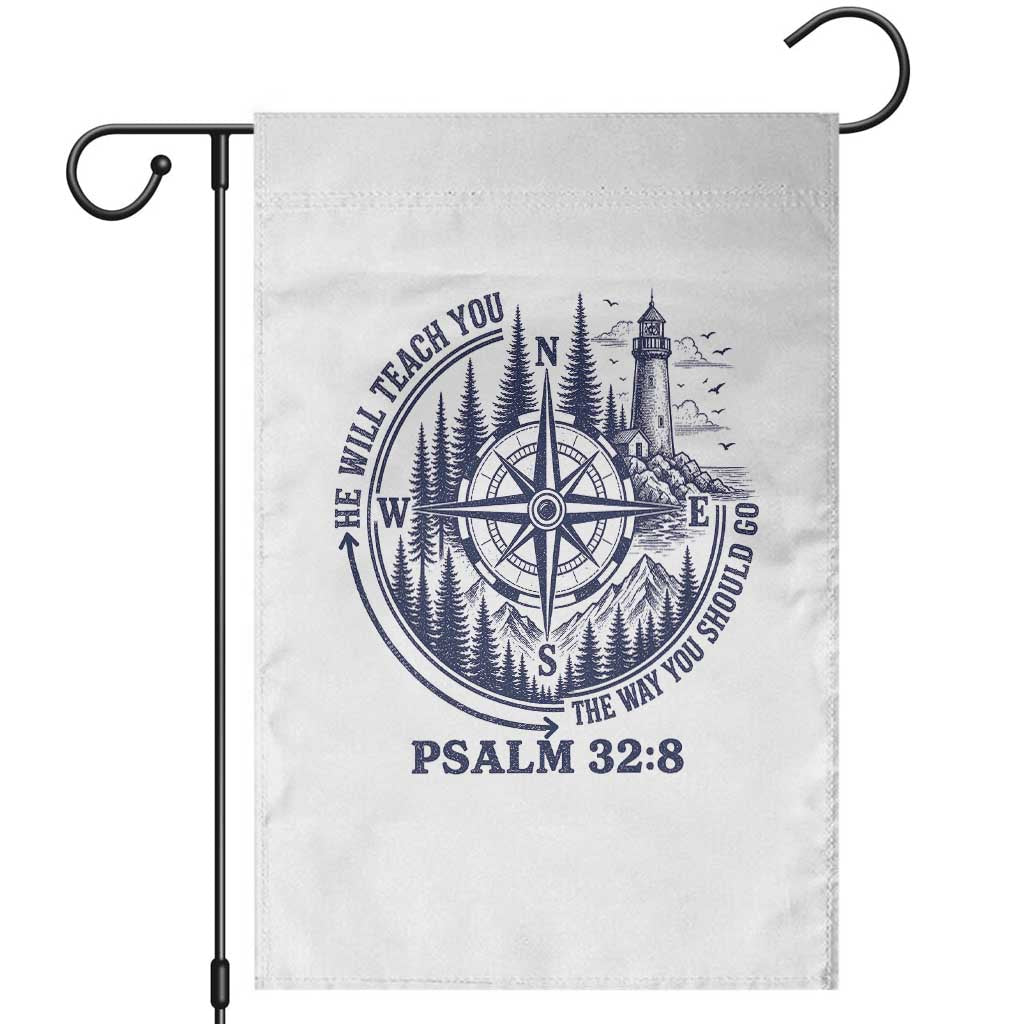 Christian Camping Garden Flag He Will Teach You The Way You Should Go