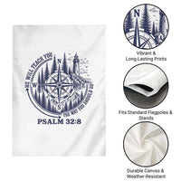 Christian Camping Garden Flag He Will Teach You The Way You Should Go