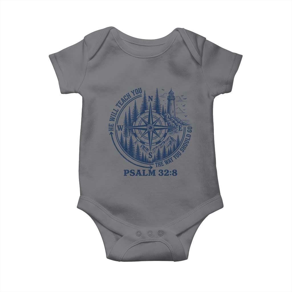 Christian Camping Baby Onesie He Will Teach You The Way You Should Go