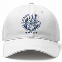 Christian Camping Baseball Cap He Will Teach You The Way You Should Go