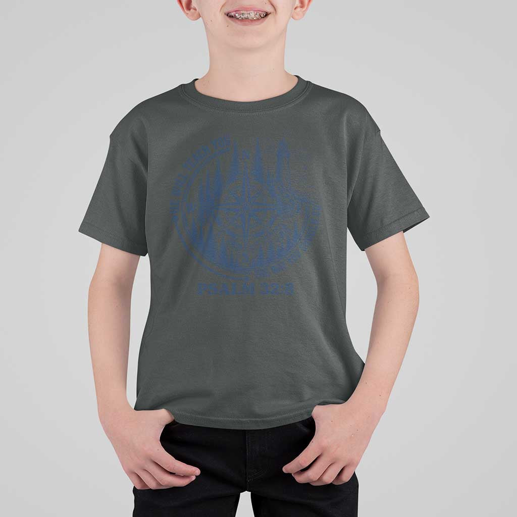 Christian Camping T Shirt For Kid He Will Teach You The Way You Should Go