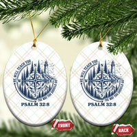 Christian Camping Ceramic Ornament He Will Teach You The Way You Should Go