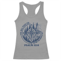 Christian Camping Racerback Tank Top He Will Teach You The Way You Should Go