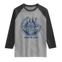 Christian Camping Raglan Shirt He Will Teach You The Way You Should Go