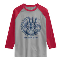 Christian Camping Raglan Shirt He Will Teach You The Way You Should Go