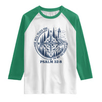 Christian Camping Raglan Shirt He Will Teach You The Way You Should Go