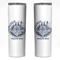 Christian Camping Skinny Tumbler He Will Teach You The Way You Should Go