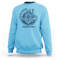 Christian Camping Sweatshirt He Will Teach You The Way You Should Go