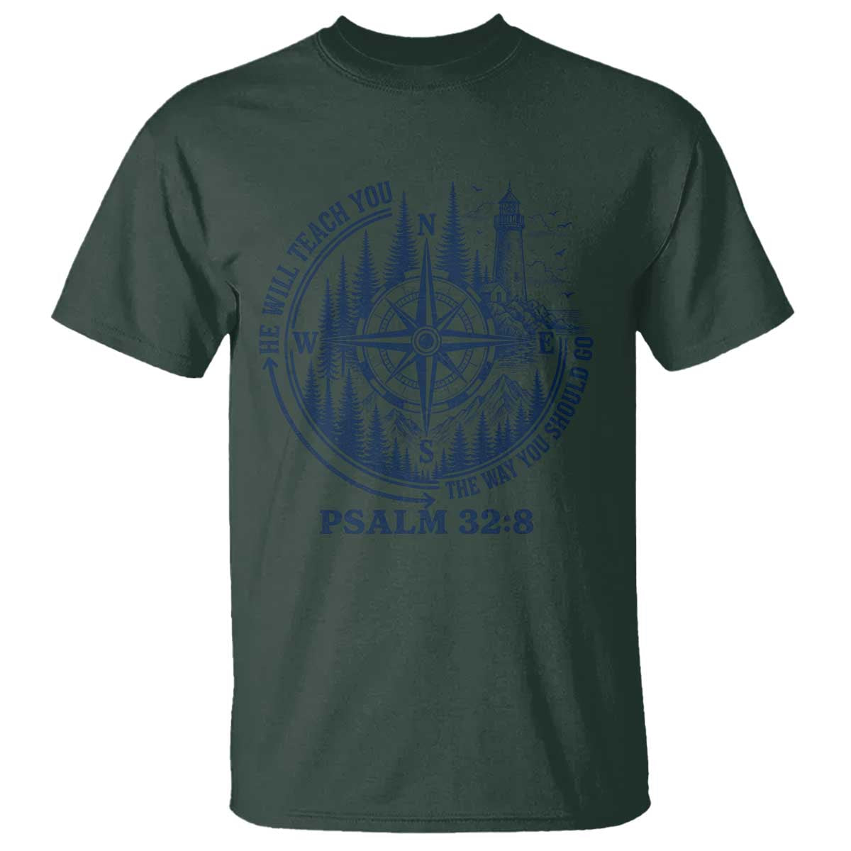 Christian Camping T Shirt He Will Teach You The Way You Should Go
