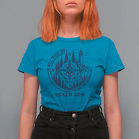 Christian Camping T Shirt For Women He Will Teach You The Way You Should Go