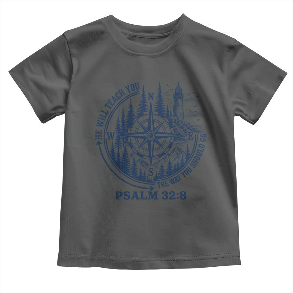 Christian Camping Toddler T Shirt He Will Teach You The Way You Should Go