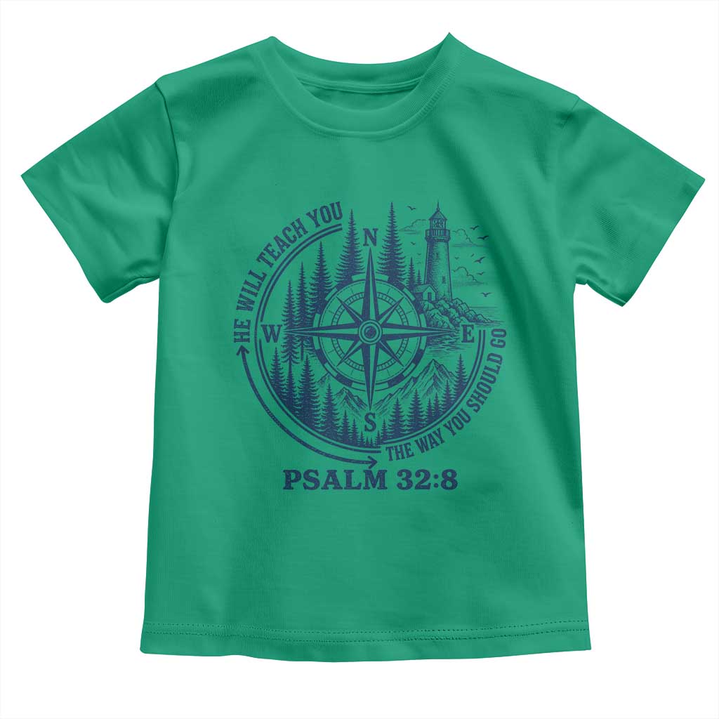 Christian Camping Toddler T Shirt He Will Teach You The Way You Should Go