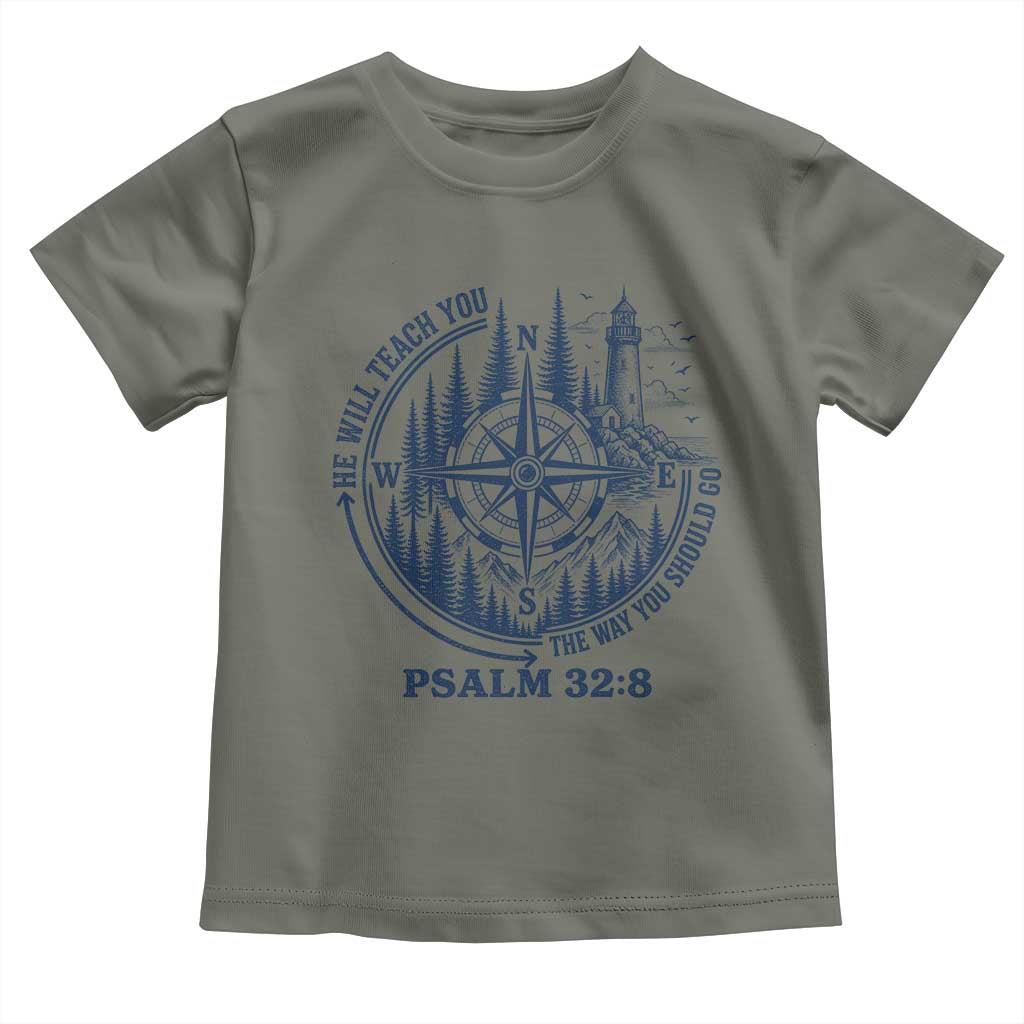 Christian Camping Toddler T Shirt He Will Teach You The Way You Should Go