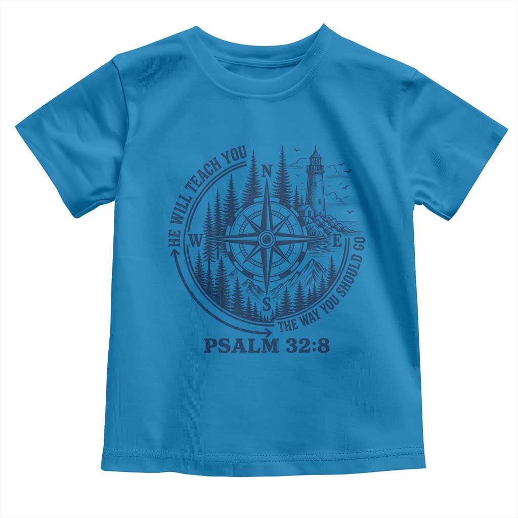 Christian Camping Toddler T Shirt He Will Teach You The Way You Should Go