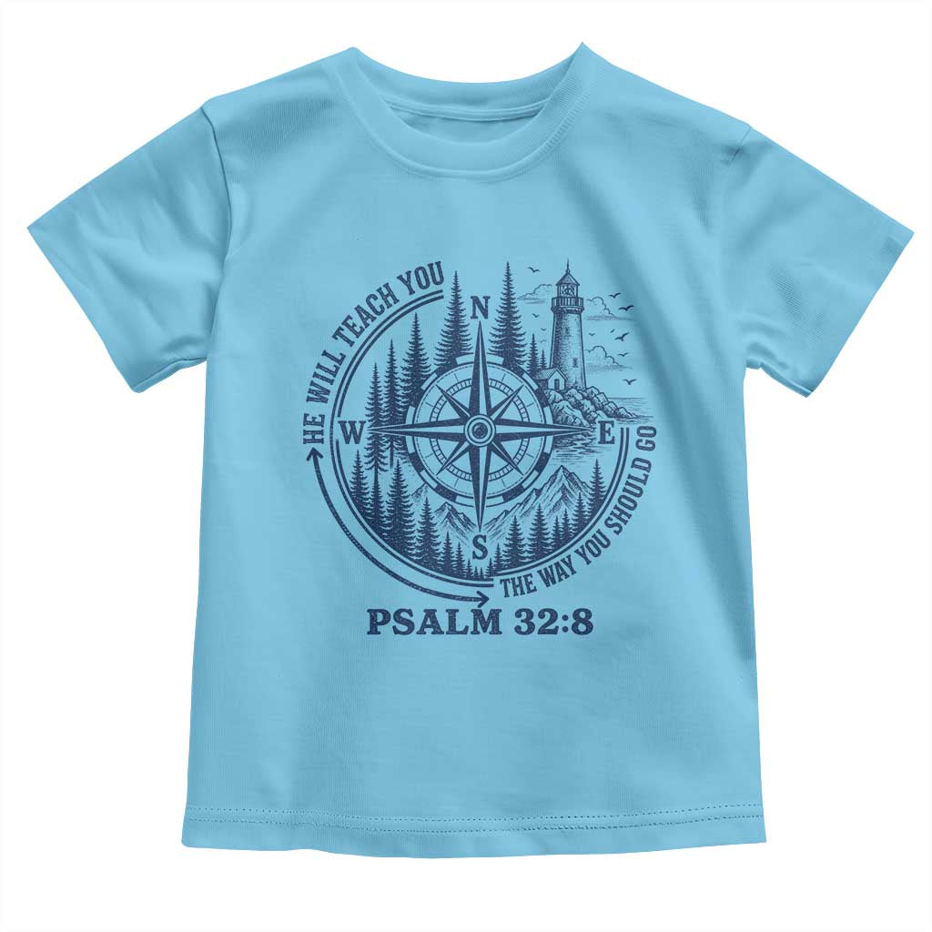 Christian Camping Toddler T Shirt He Will Teach You The Way You Should Go