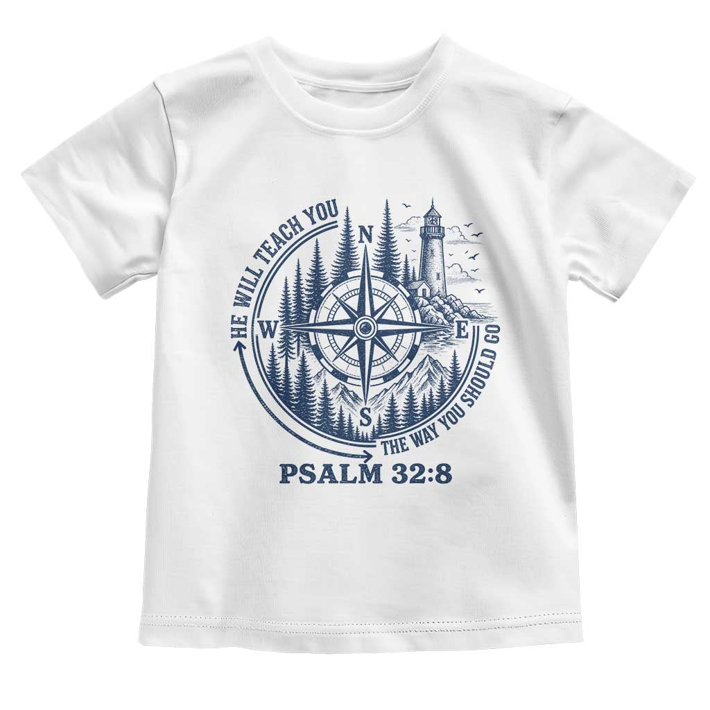 Christian Camping Toddler T Shirt He Will Teach You The Way You Should Go