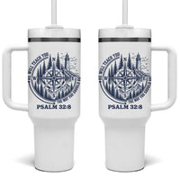 Christian Camping Tumbler With Handle He Will Teach You The Way You Should Go