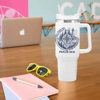 Christian Camping Tumbler With Handle He Will Teach You The Way You Should Go