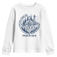 Christian Camping Youth Sweatshirt He Will Teach You The Way You Should Go