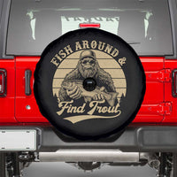 Fish Around And Find Trout Spare Tire Cover Bigfoot Fishing