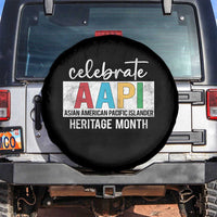 Celebrate AAPI Heritage Month Spare Tire Cover Asian American and Pacific Islander Countries