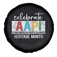 Celebrate AAPI Heritage Month Spare Tire Cover Asian American and Pacific Islander Countries
